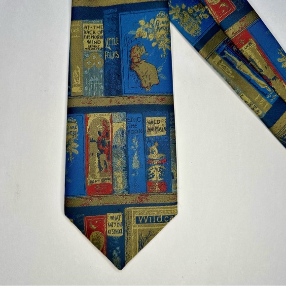 Vintage Oxford for Bodleian Library Classic Tie - Picture 2 of 7